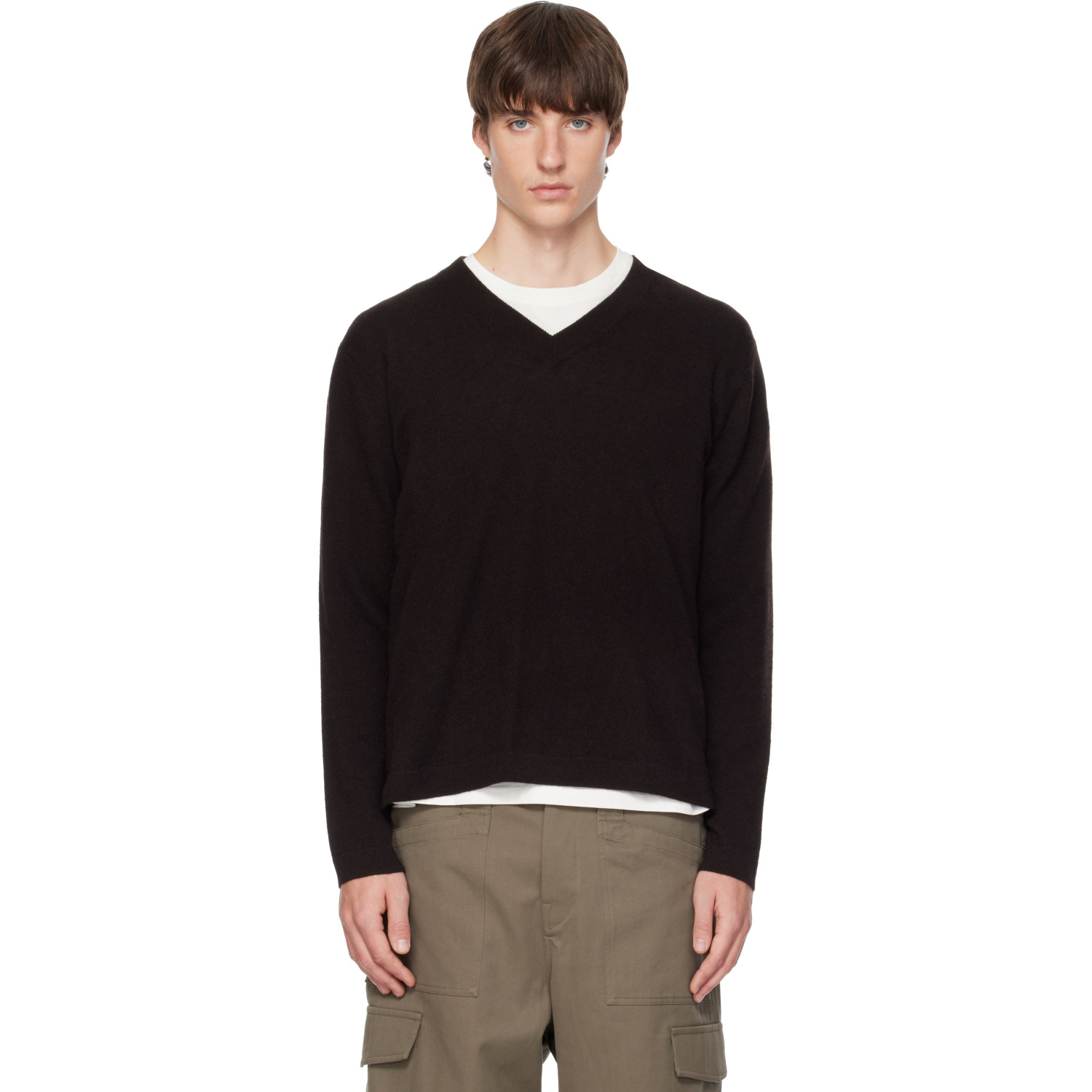 LISA YANG Brown Clayton Sweater