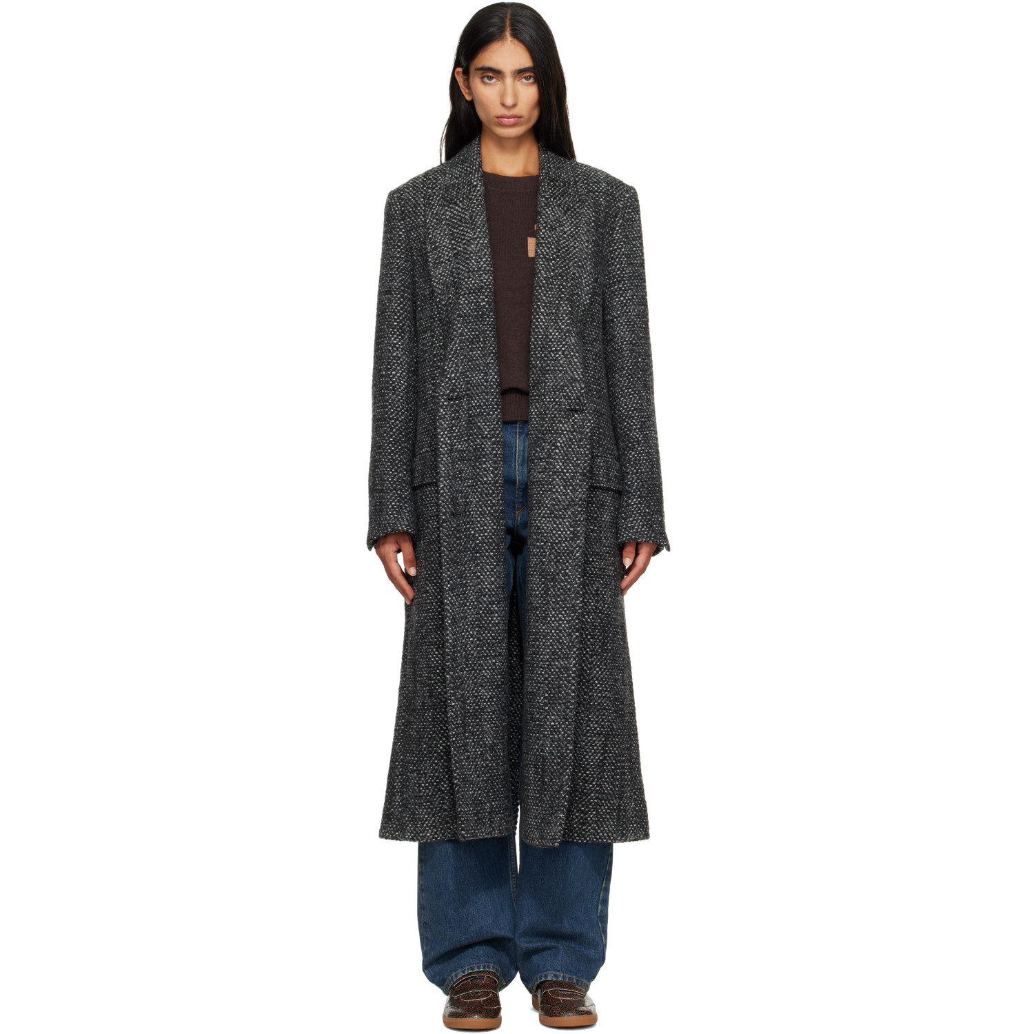Isabel Marant Etoile Gray Pilda Coat
