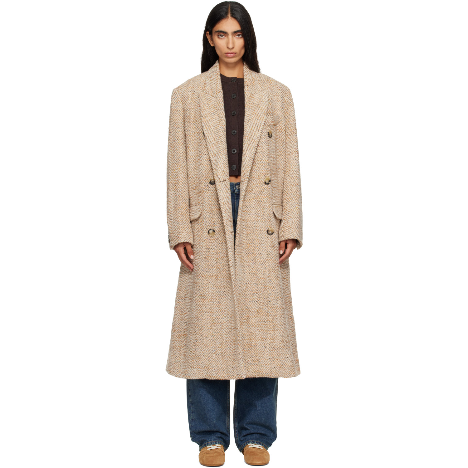 Isabel Marant Etoile Beige Pilda Coat