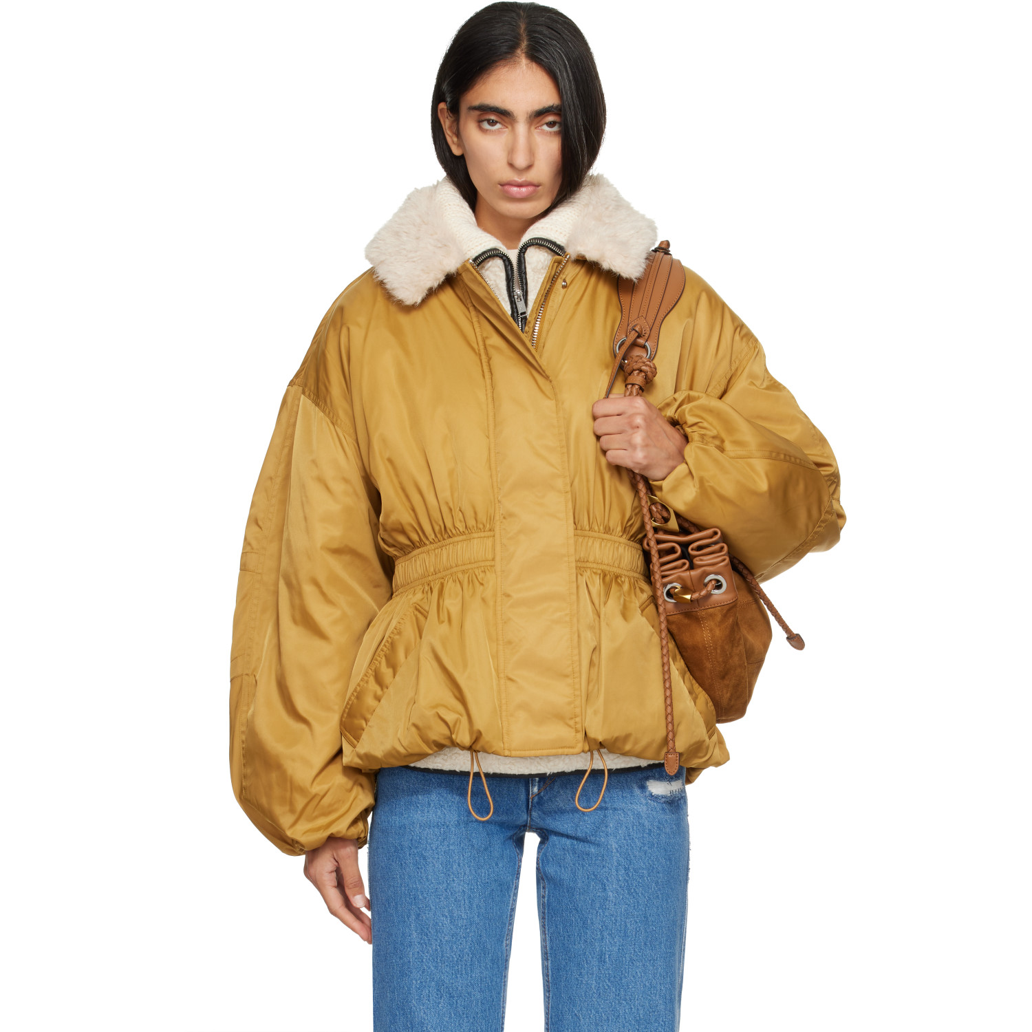 Isabel Marant Etoile Yellow Selja Jacket