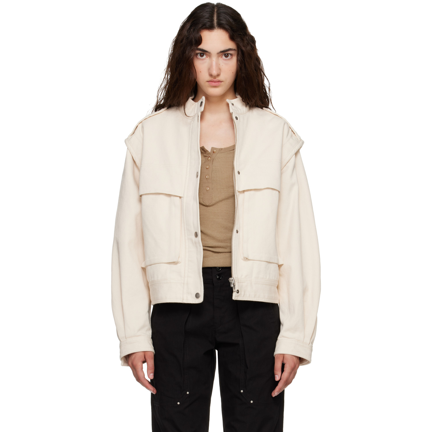 Isabel Marant Etoile Off-White Edany Jacket