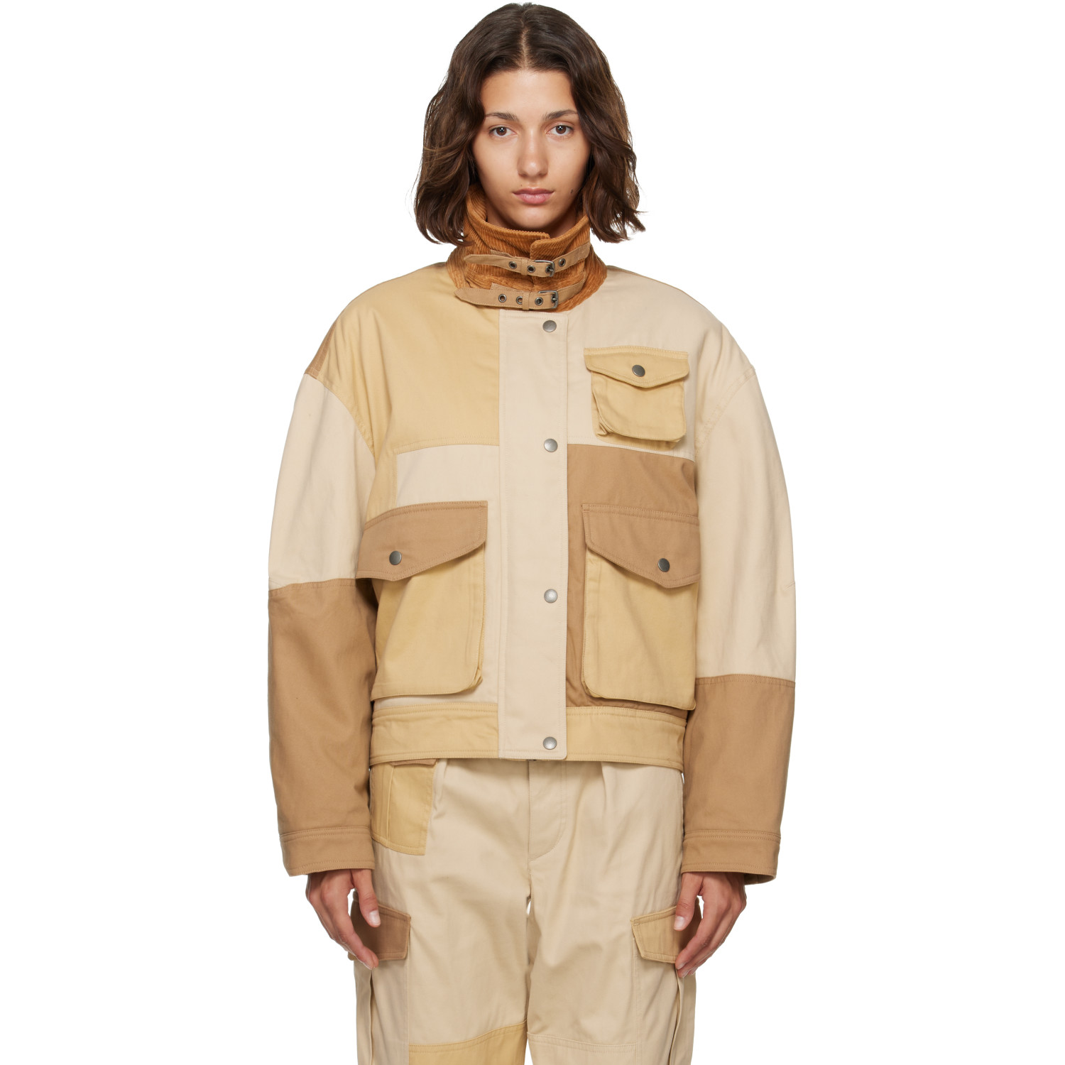 Isabel Marant Etoile Beige Risla Jacket
