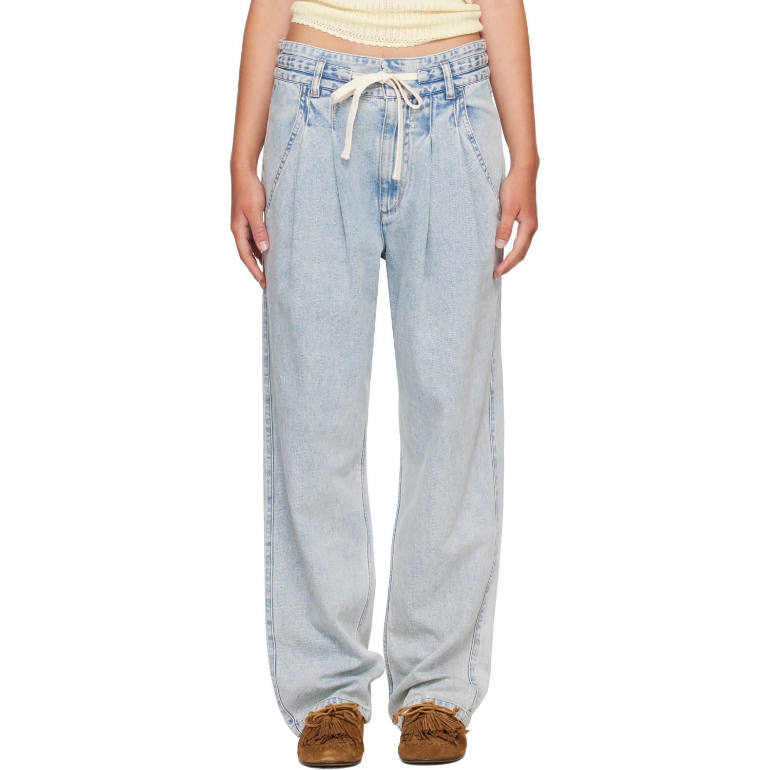Isabel Marant Etoile Blue Ilsa Jeans