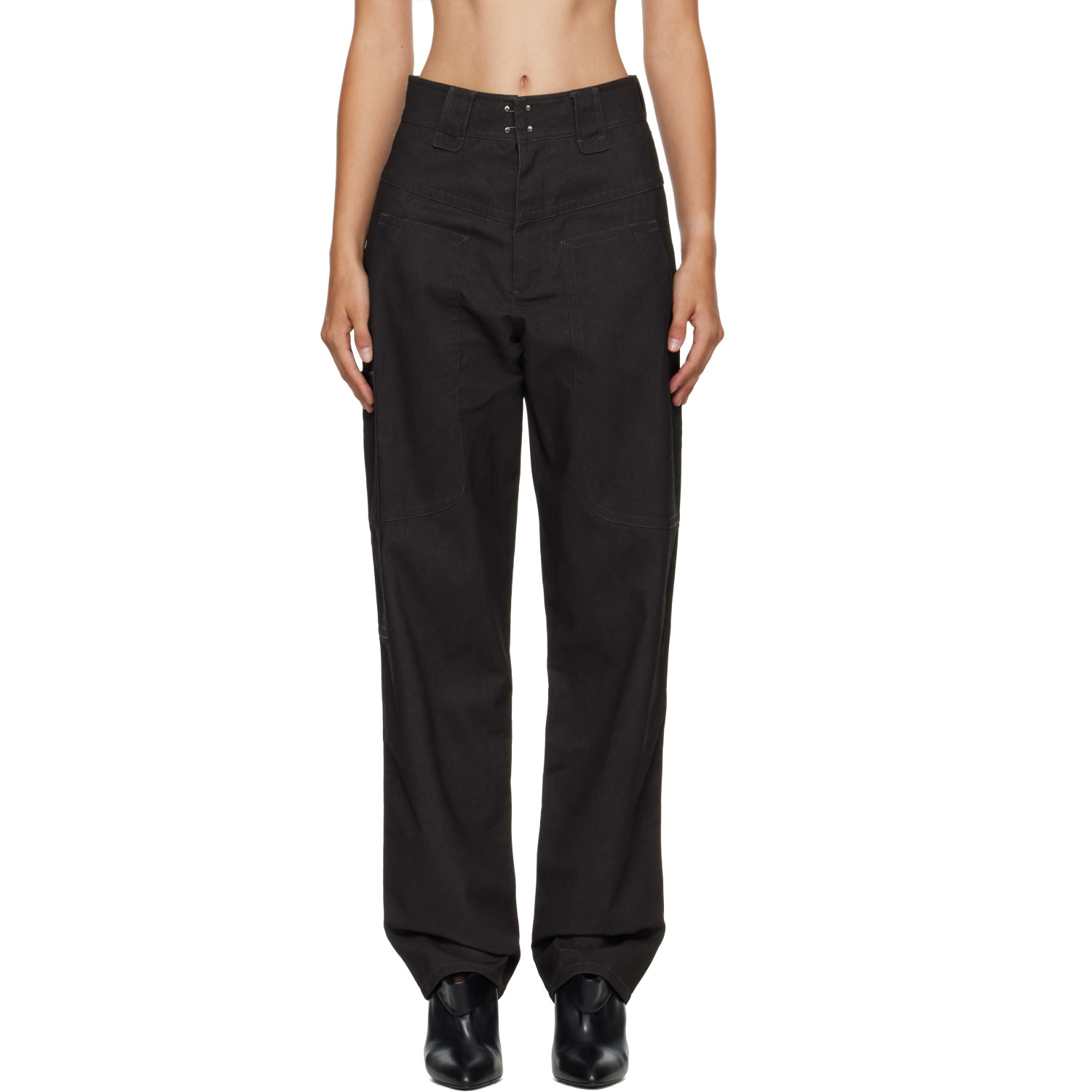 Isabel Marant Etoile Brown Rhil Trousers