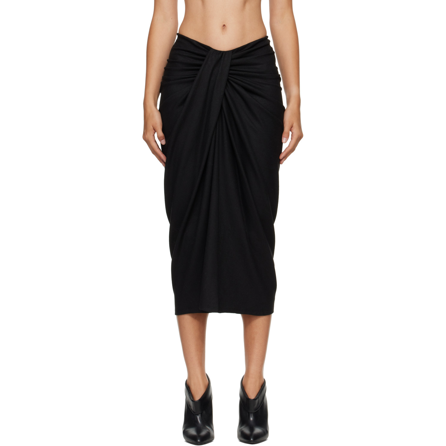 Isabel Marant Etoile Black Jeldia Midi Skirt