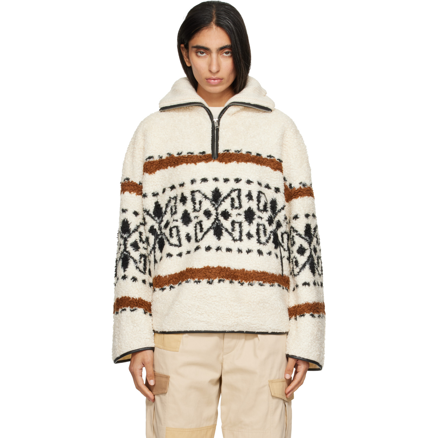 Isabel Marant Etoile Off-White Marner Sweater