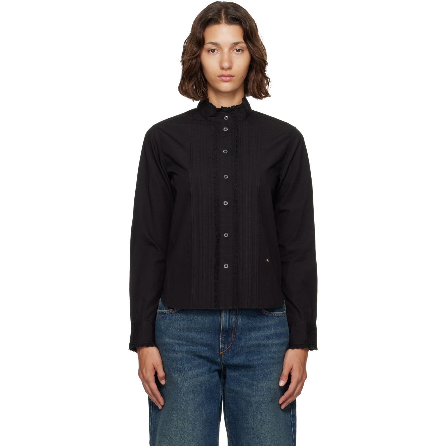 Isabel Marant Etoile Black Nazila Shirt