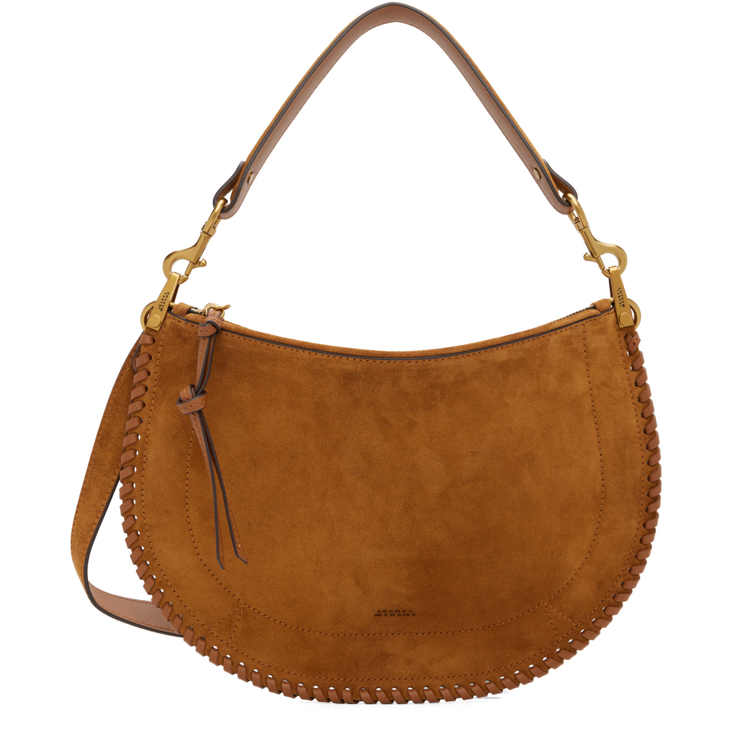 Isabel Marant Tan Oskan Soft Zipped Bag