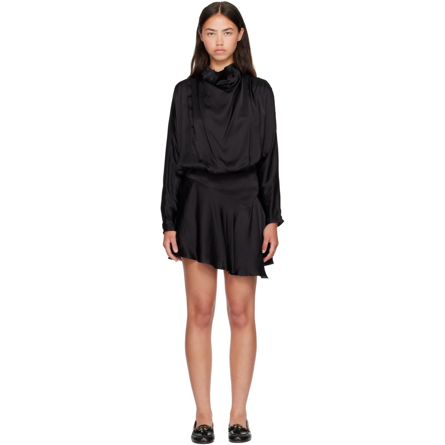 Isabel Marant Black Neline Minidress