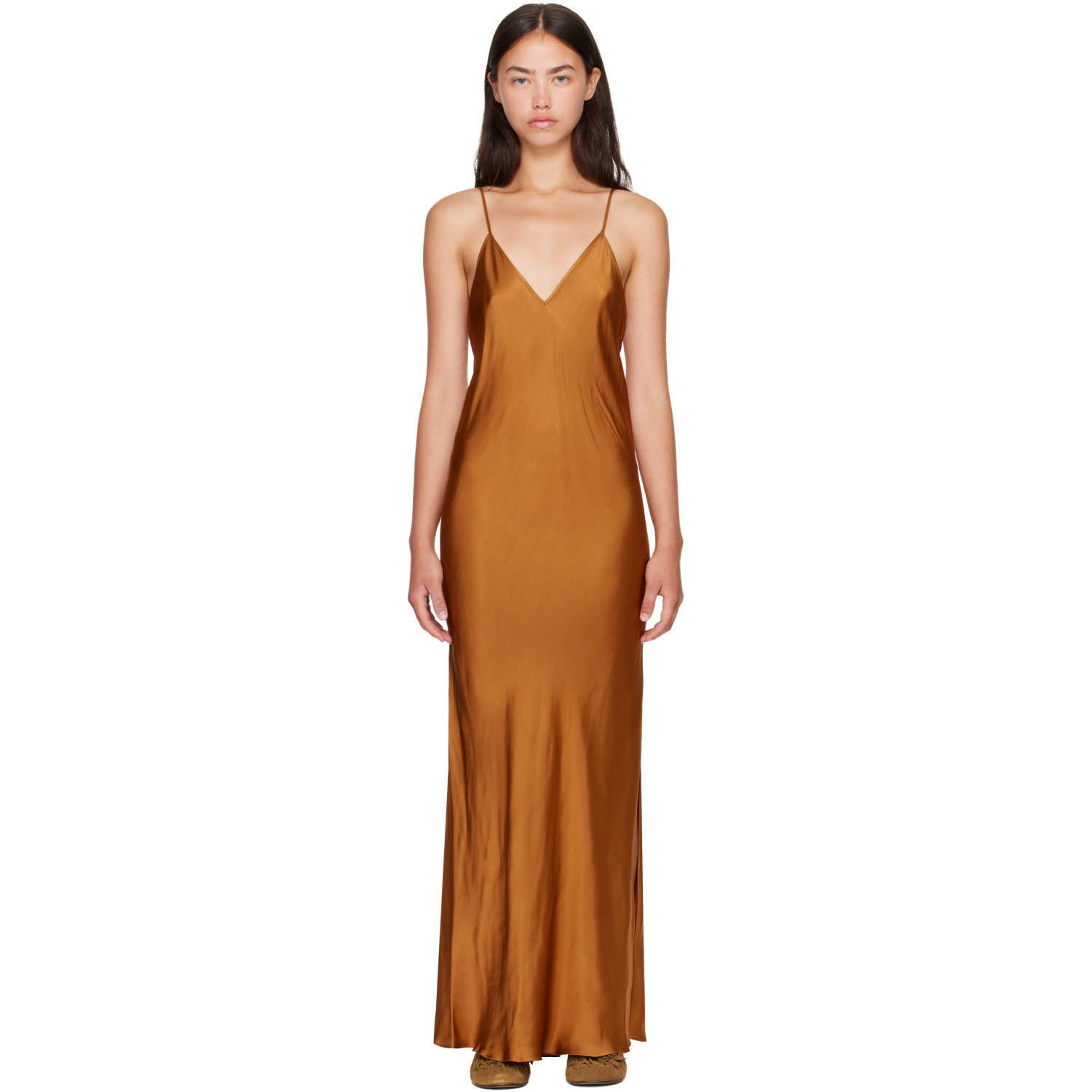 Isabel Marant Tan Nevana Maxi Dress