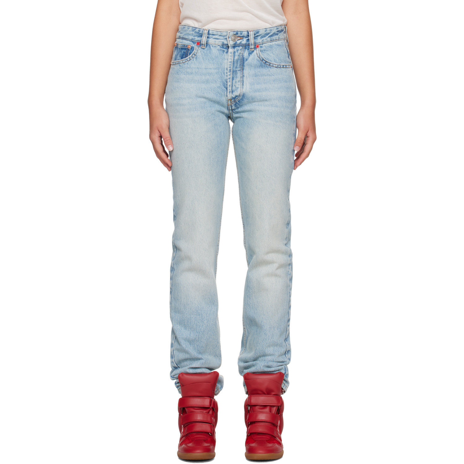 Isabel Marant Blue Daya Jeans