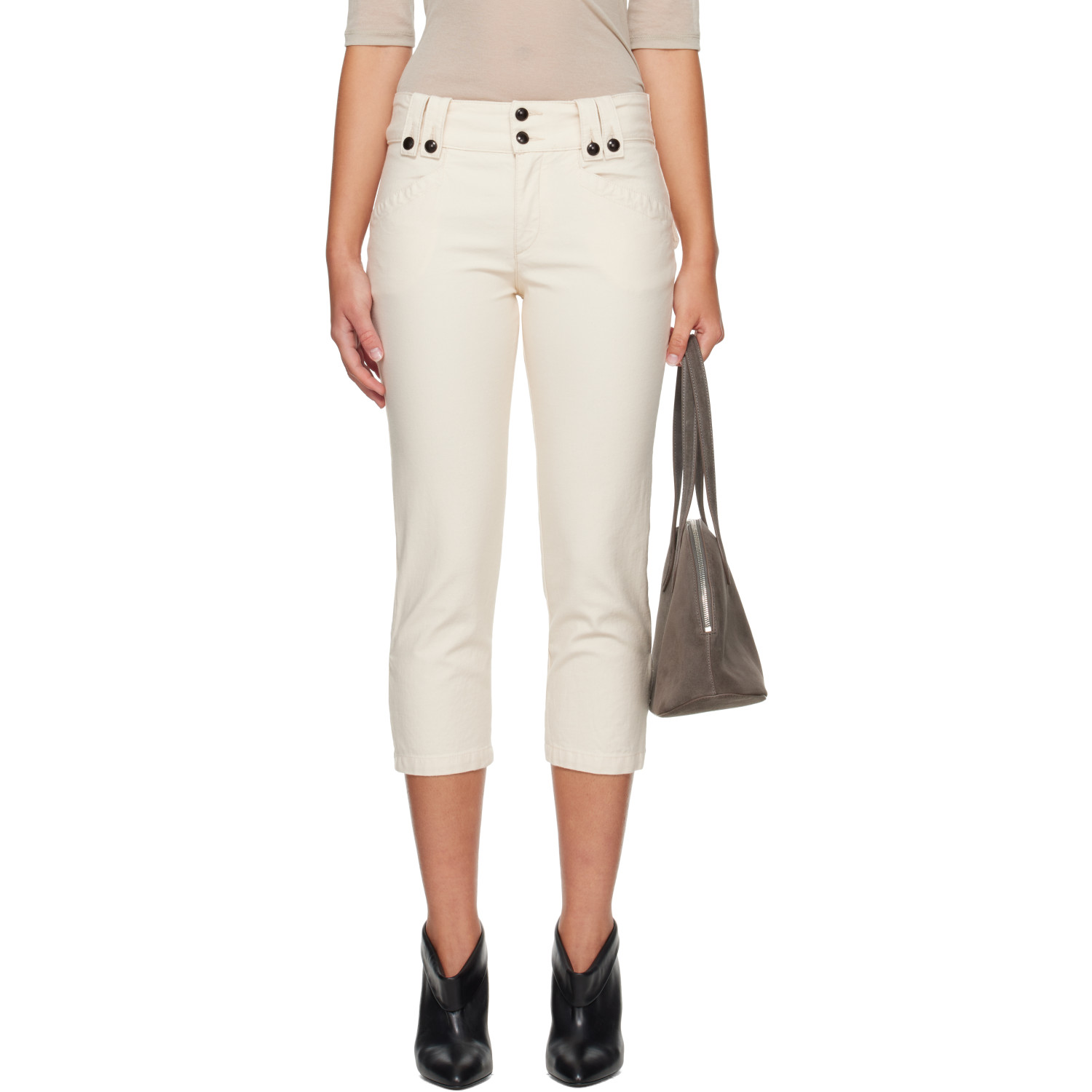 Isabel Marant Off-White Berna Capri Trousers