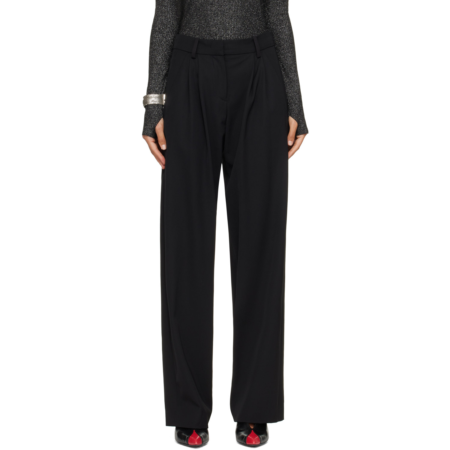 Isabel Marant Black Lyda Trousers