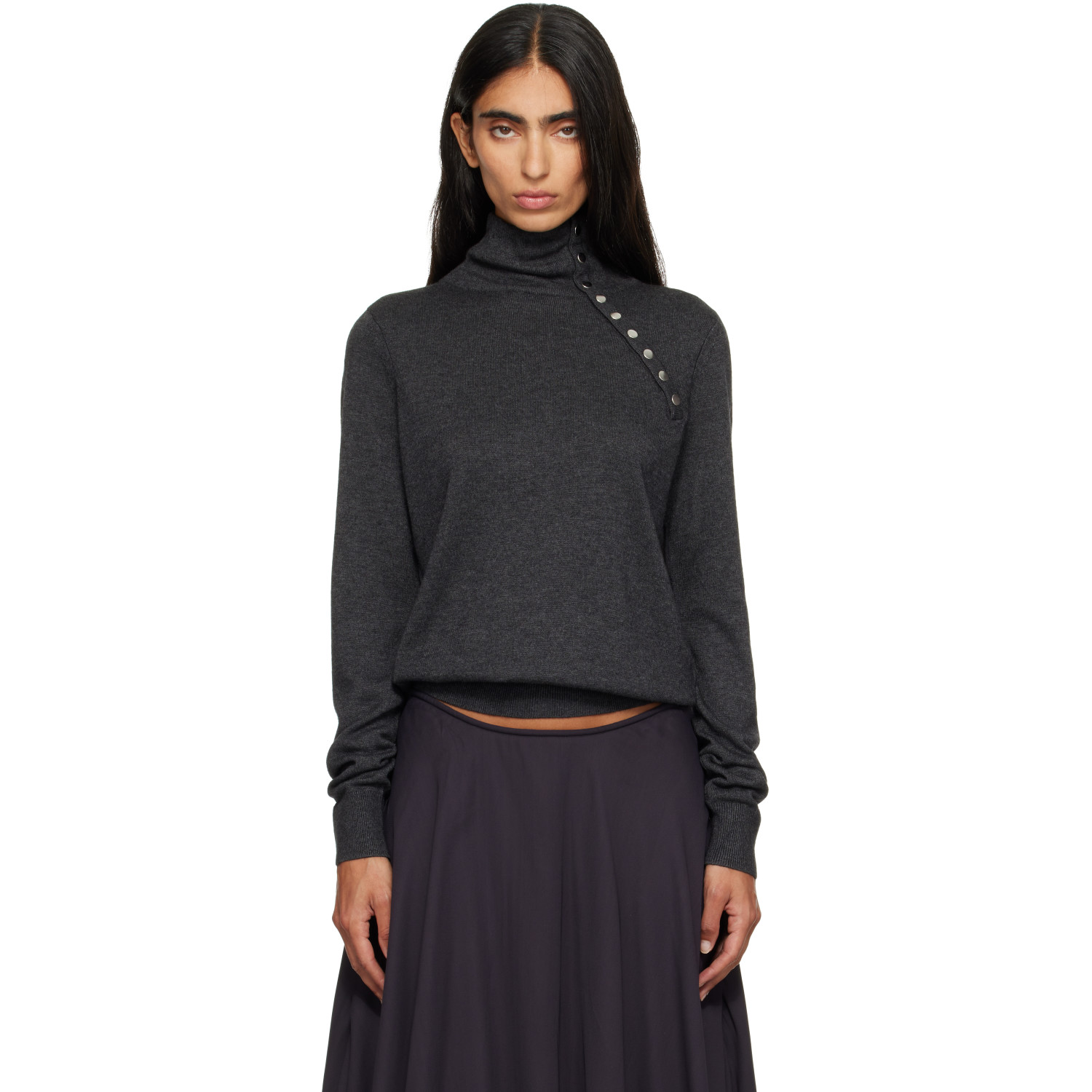 Isabel Marant Gray Jovienne Turtleneck
