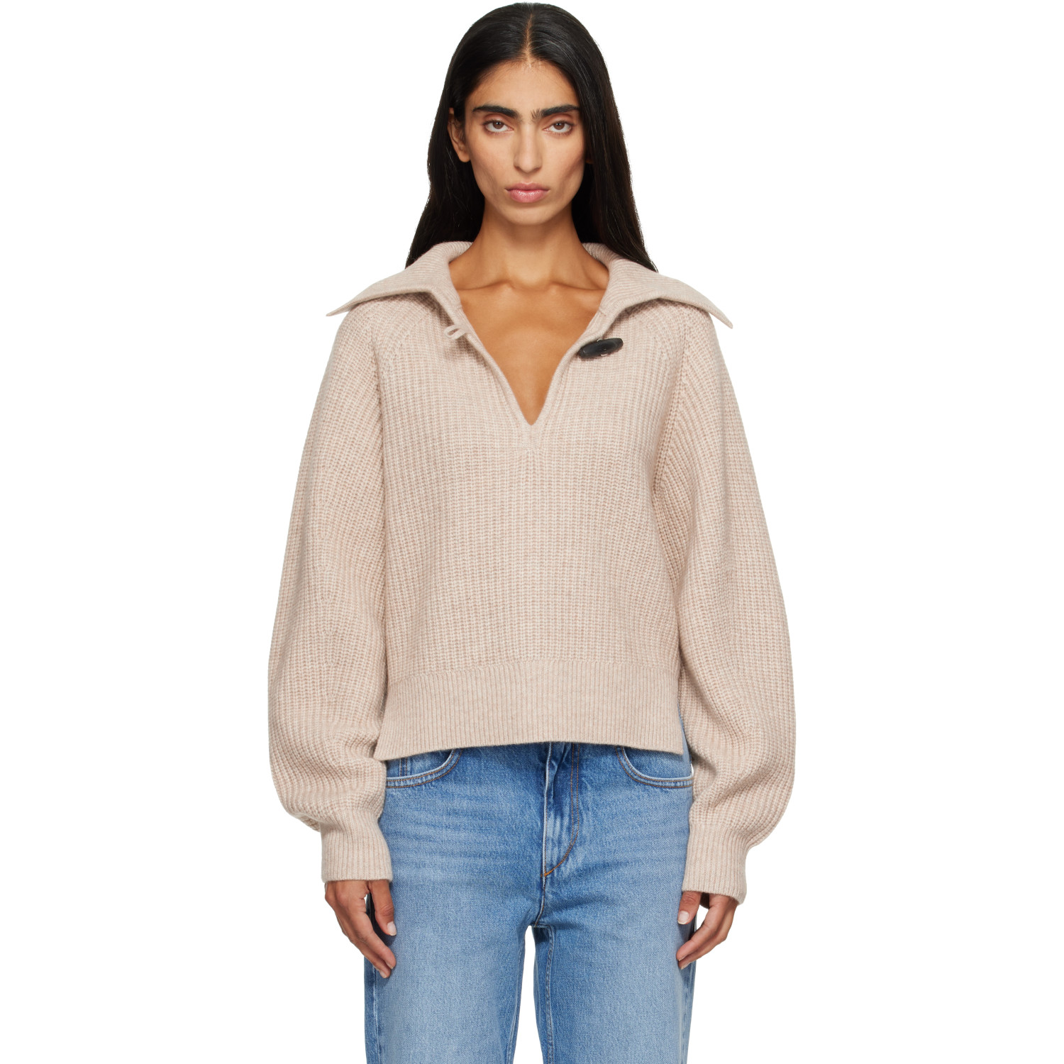 Isabel Marant Beige Miranda Sweater