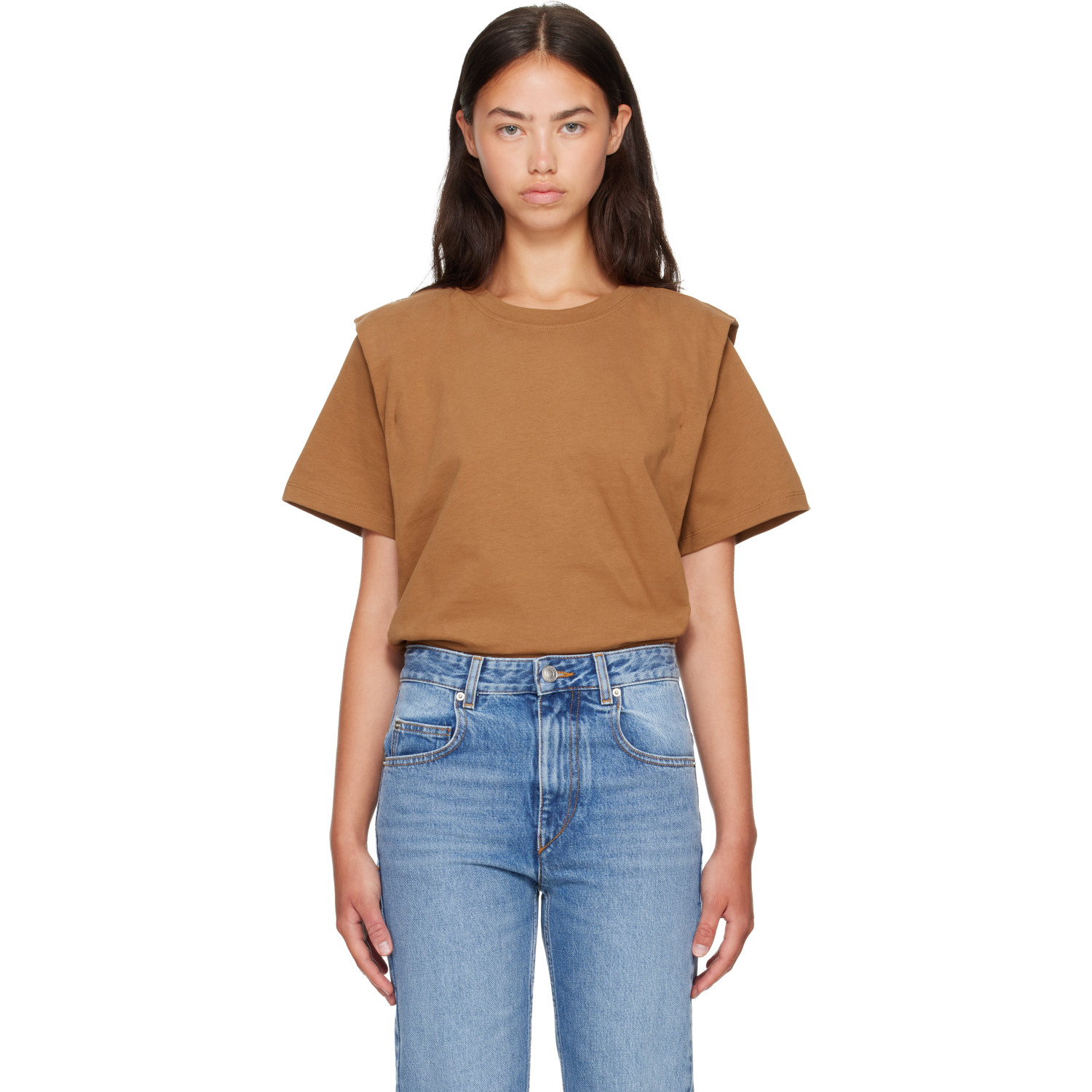 Isabel Marant Tan Zelitos T-shirt