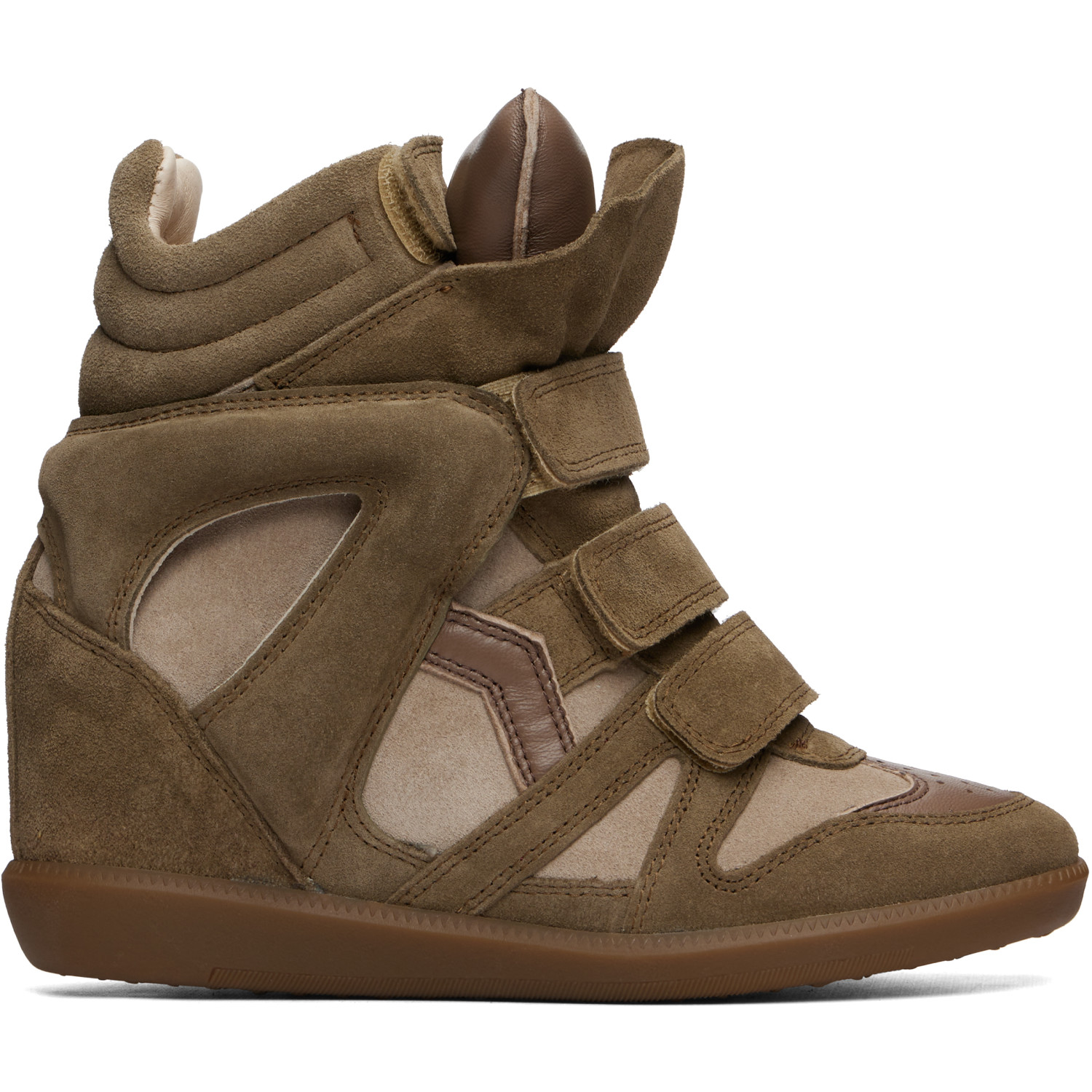 Isabel Marant Taupe Bekett Sneakers