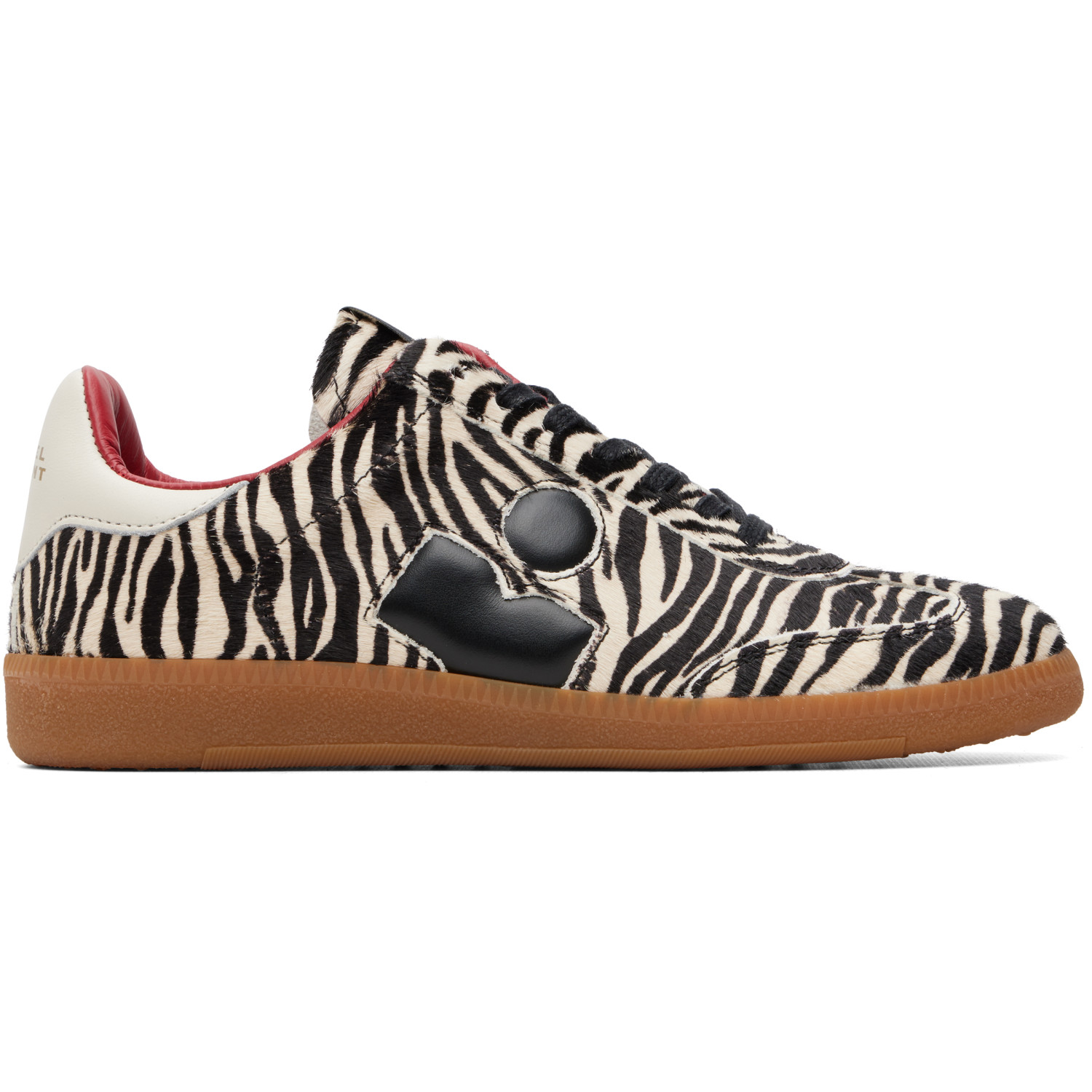 Isabel Marant White & Black Bryce Sneakers