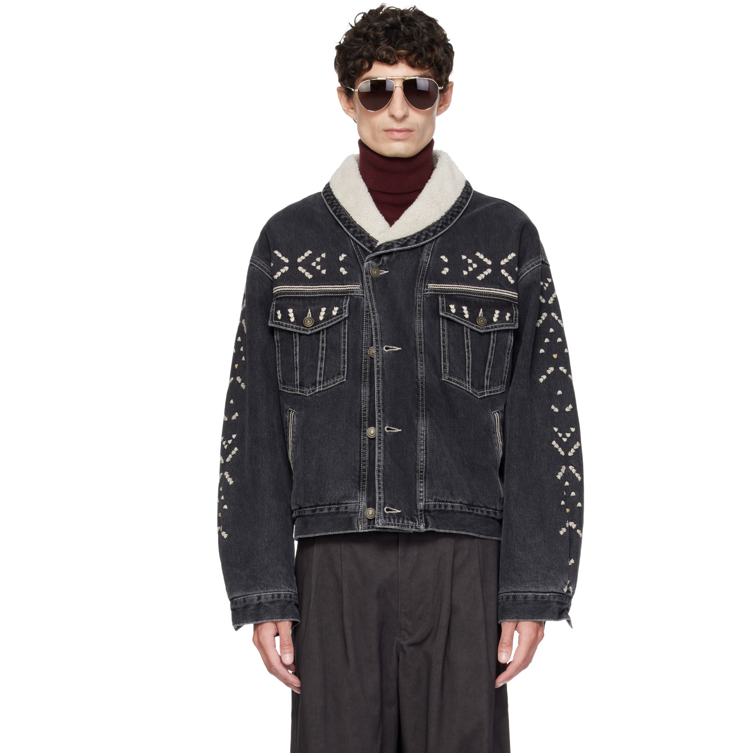 Isabel Marant Back Jackson Denim Jacket