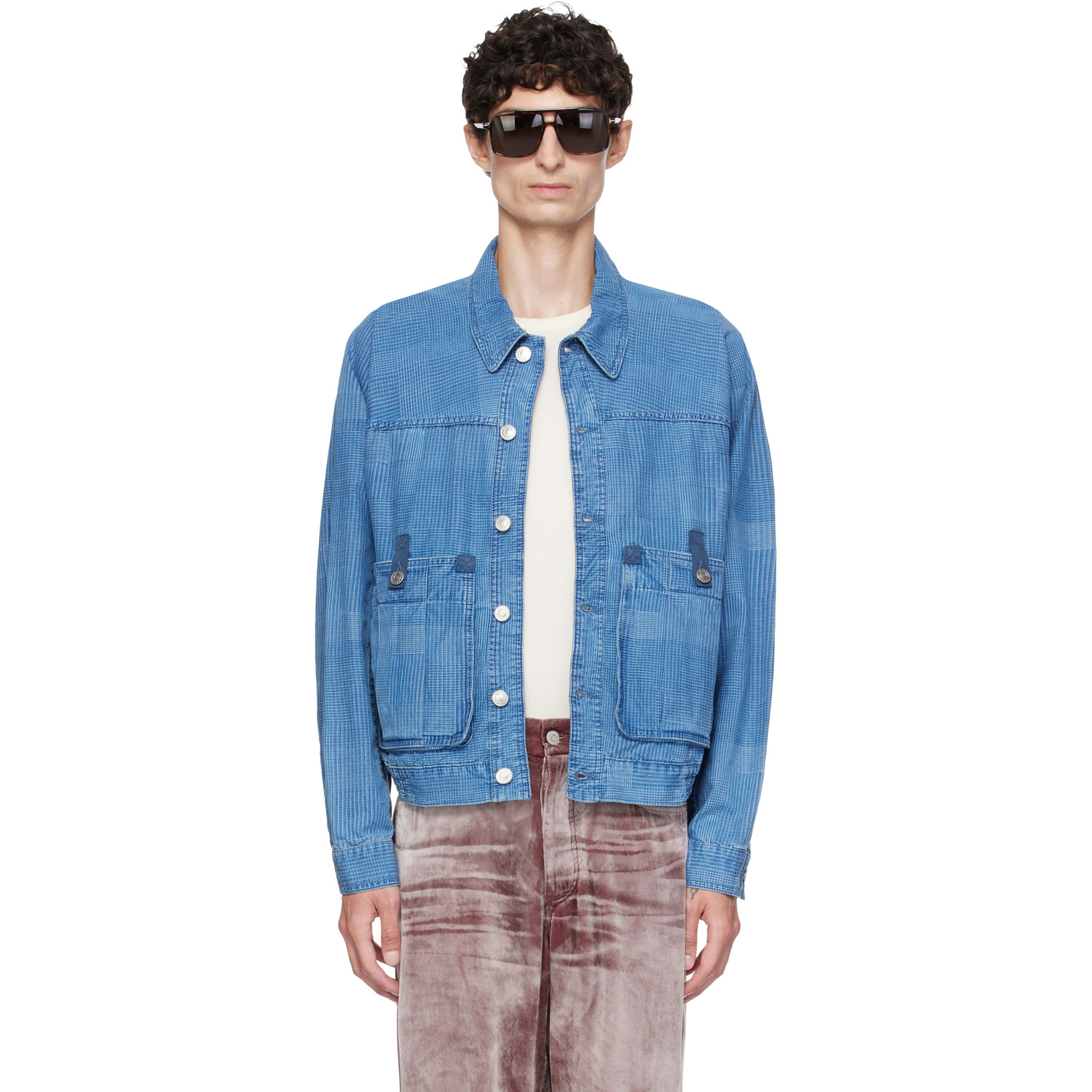 Isabel Marant Blue Darlane Denim Jacket