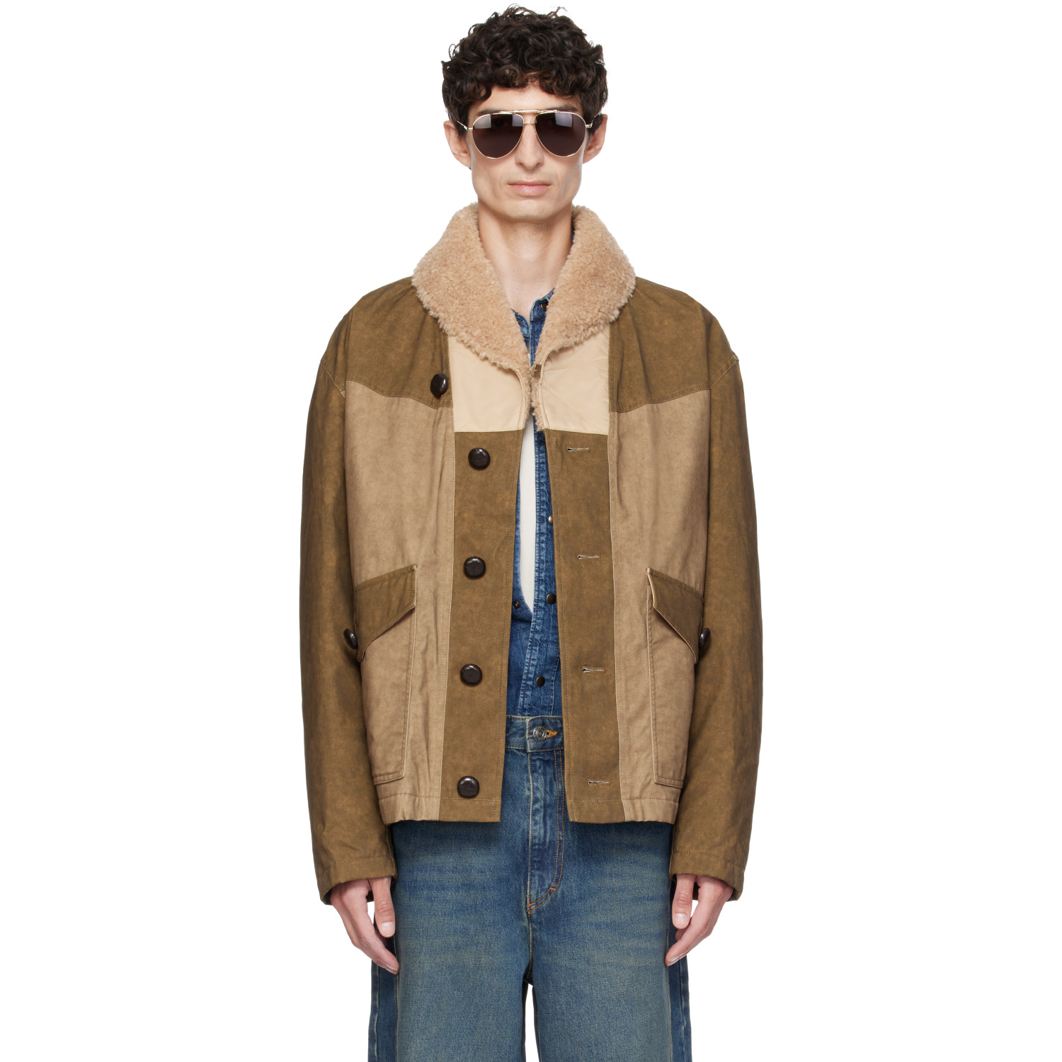 Isabel Marant Khaki Toswald Jacket