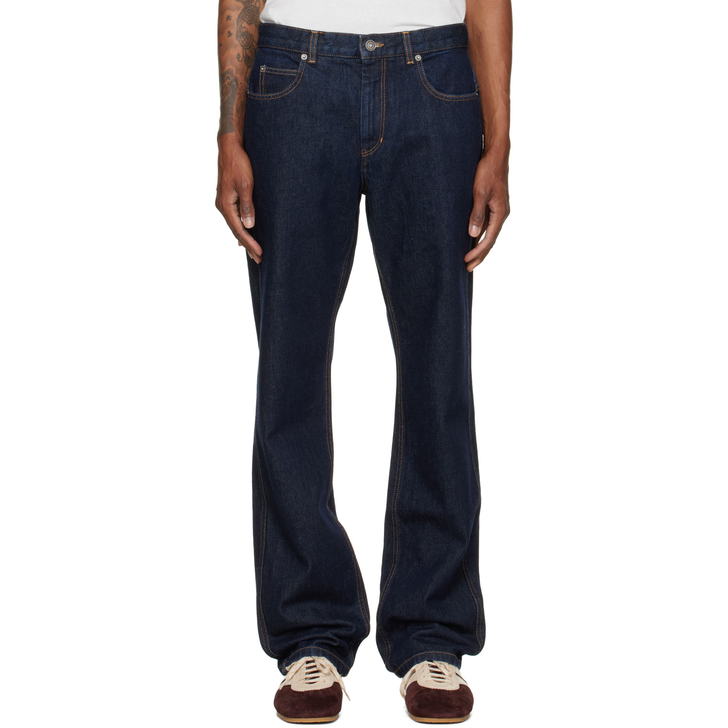 Isabel Marant Blue Lewys Jeans