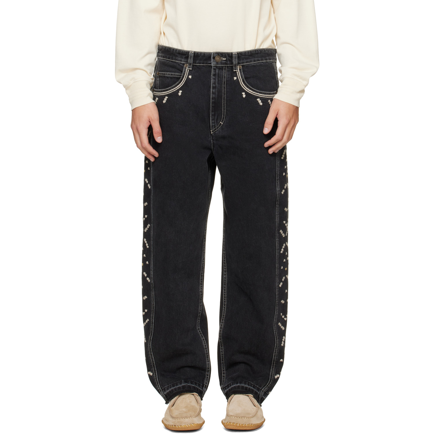 Isabel Marant Black Jorian Jeans