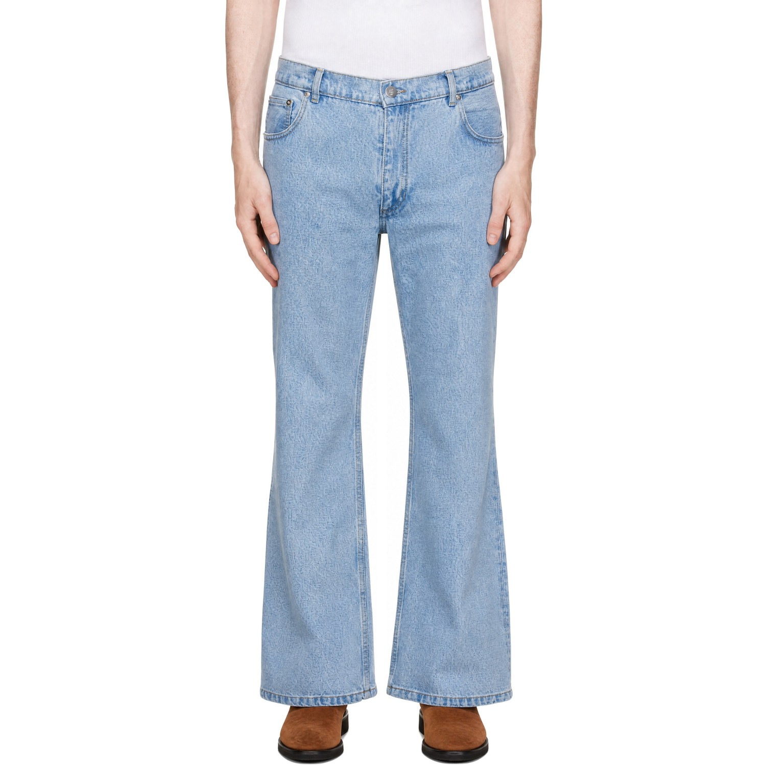 Ernest W. Baker Blue Flare Jeans