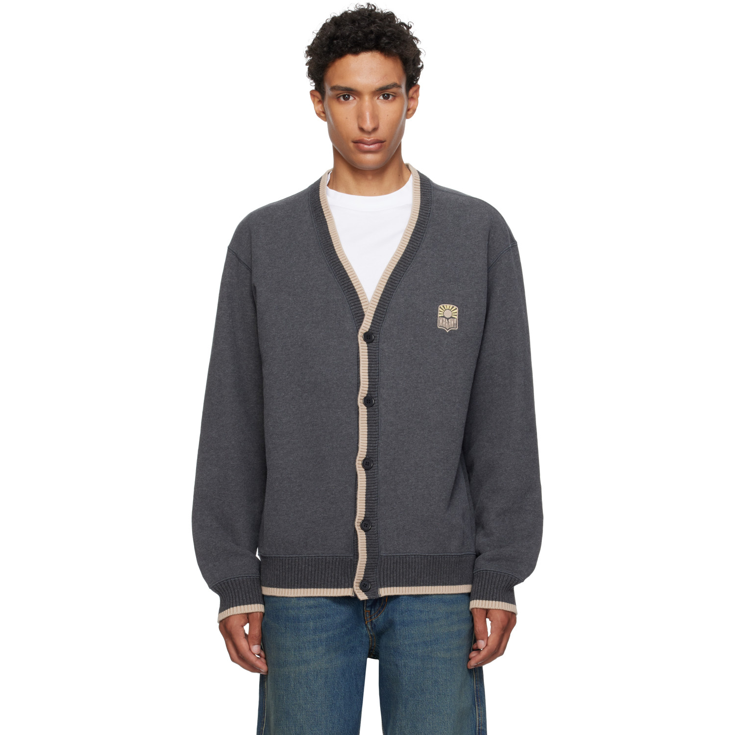 Isabel Marant Gray Wallace Cardigan