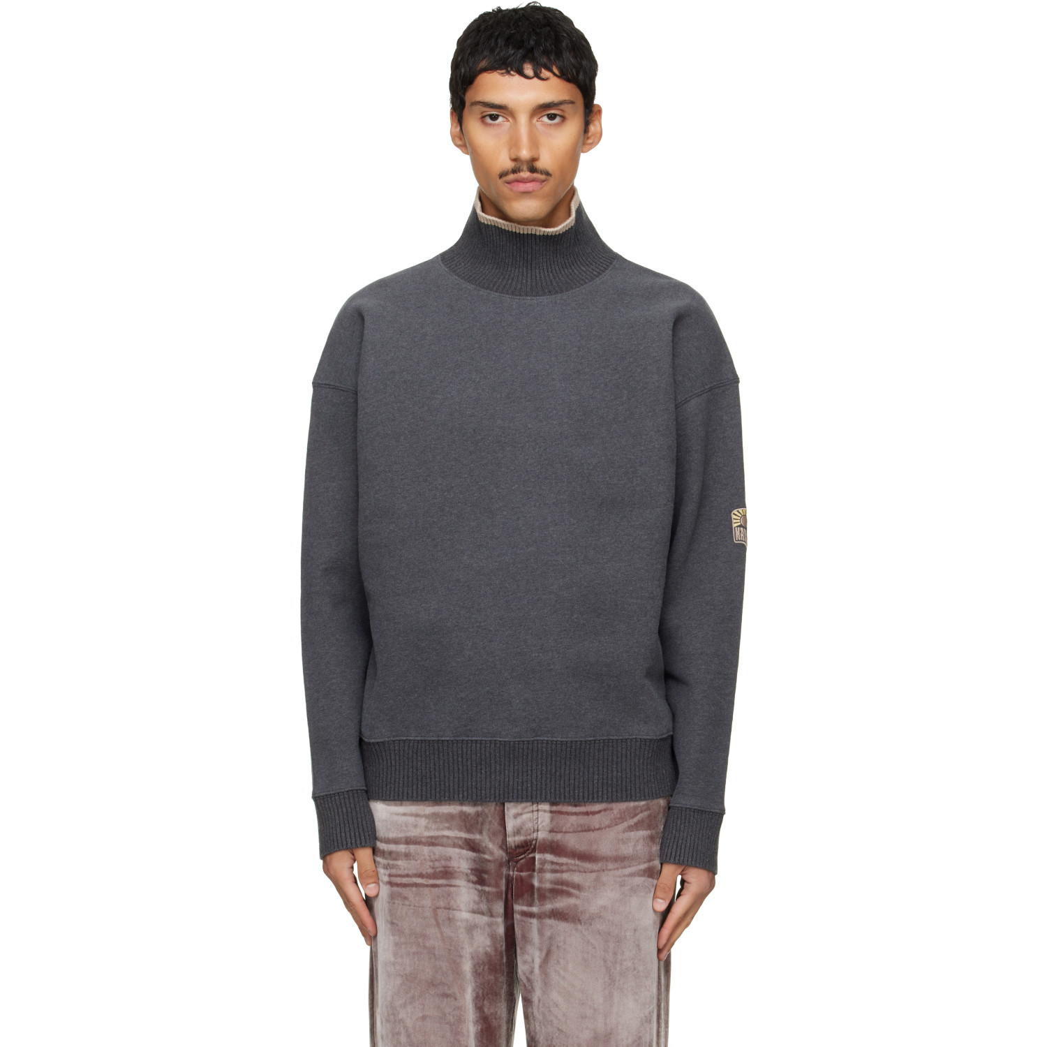 Isabel Marant Gray Wayan Turlteneck