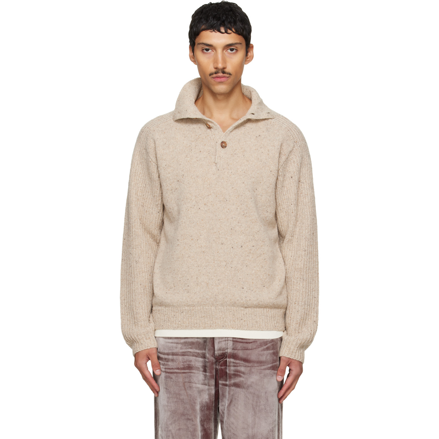 Isabel Marant Beige Ken Polo