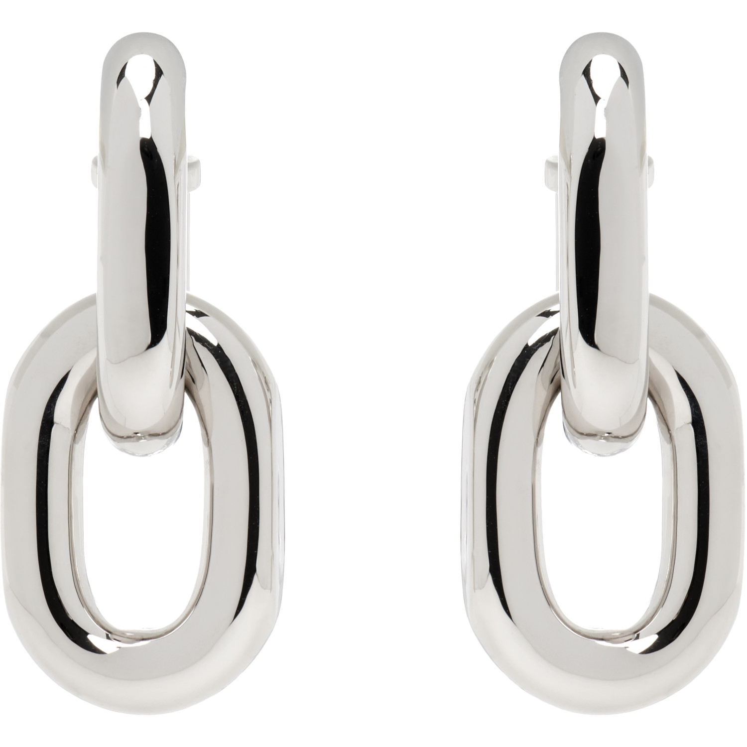Rabanne Double XL Link Earrings