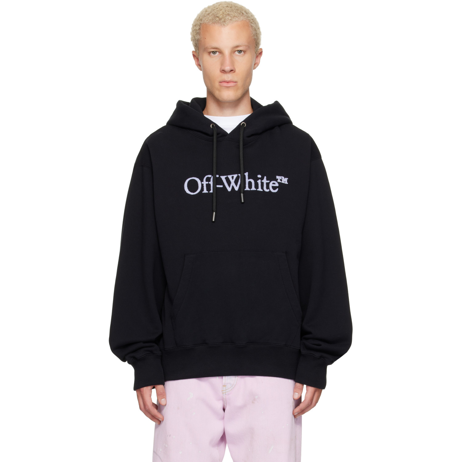 Off-White Black Big Bookish Regular Hoodie