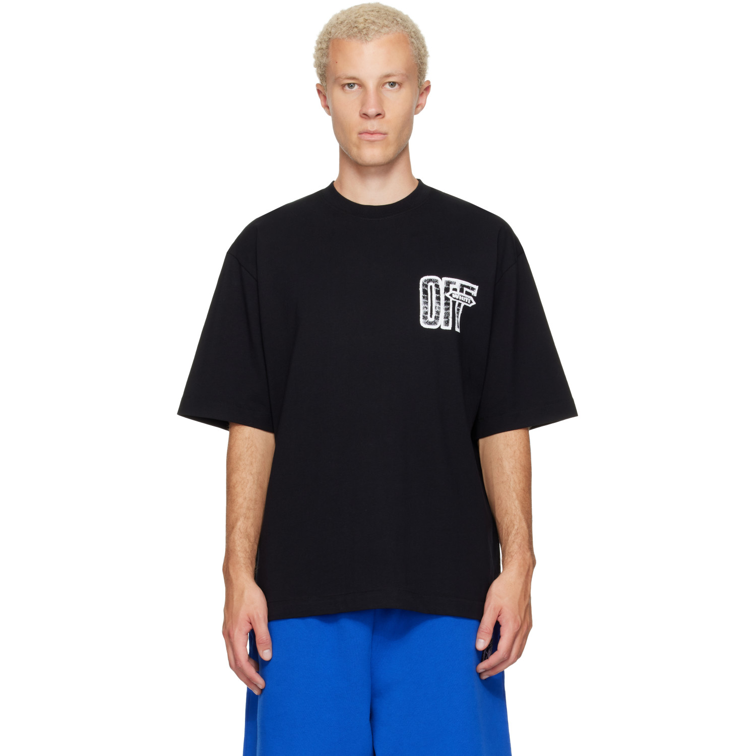 Off-White Black Motion Arrow Skate T-shirt