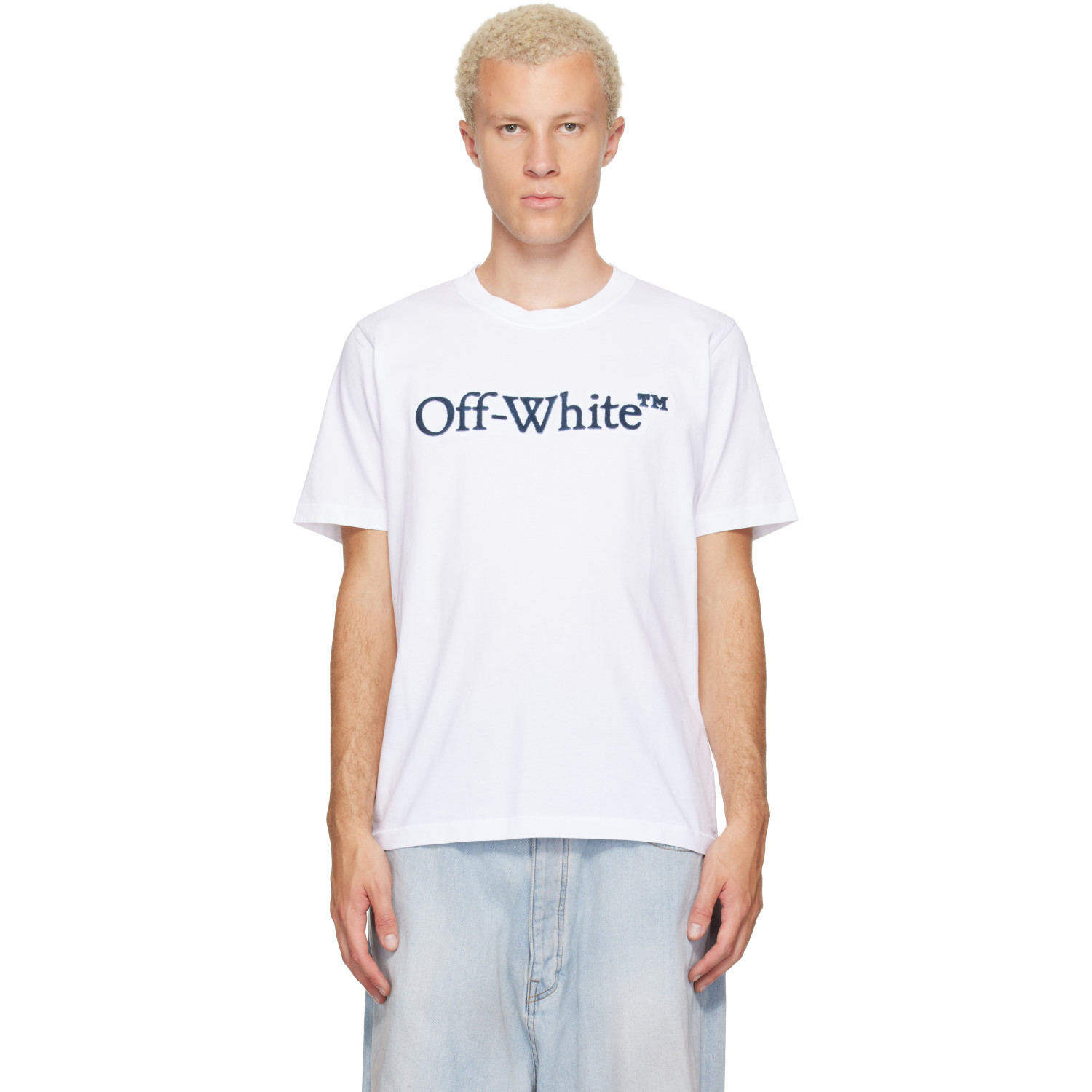 Off-White White Big Bookish Regular T-shirt