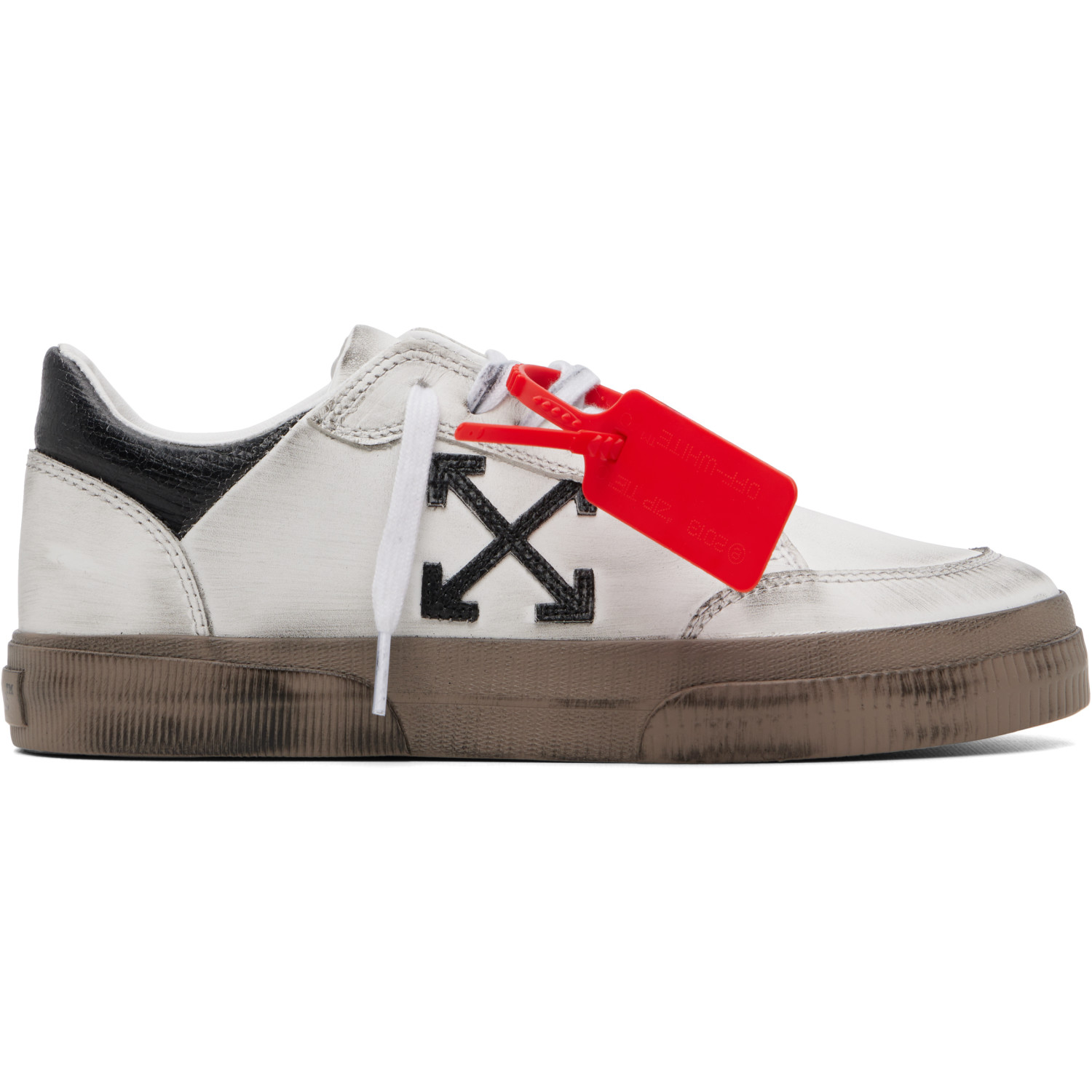 Off-White White Vulcanized Low Vintage Sneakers