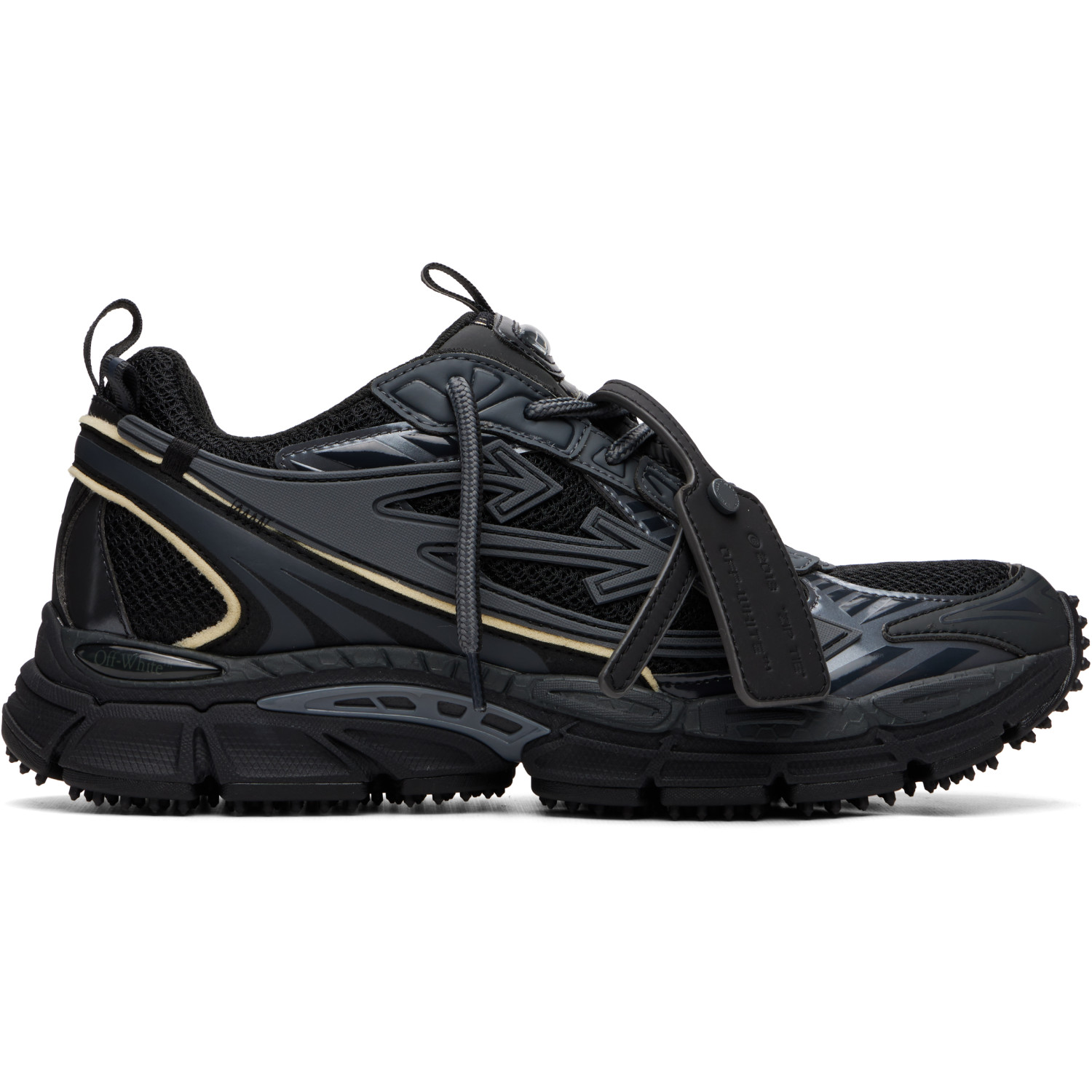 Off-White Black Be Right Back Sneakers