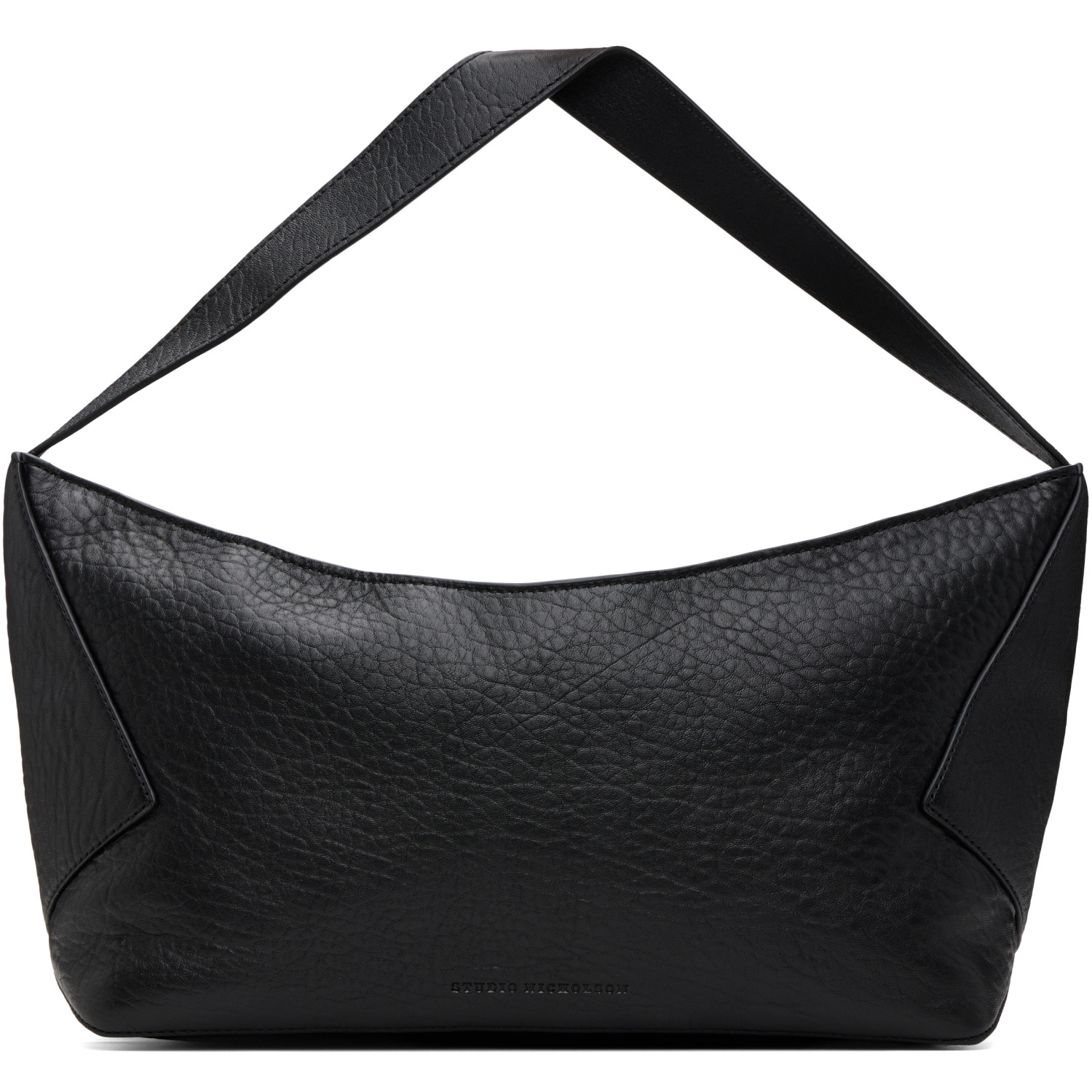Studio Nicholson Black Hagu Leather Bag