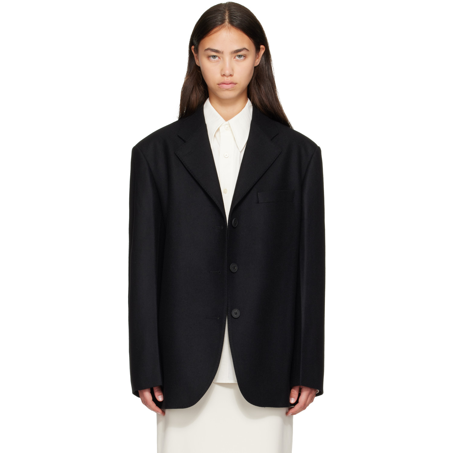 Studio Nicholson Black Sono Blazer