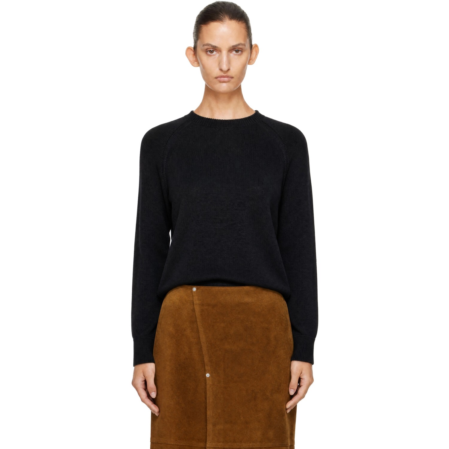 Studio Nicholson Black Loenne Knit Sweater