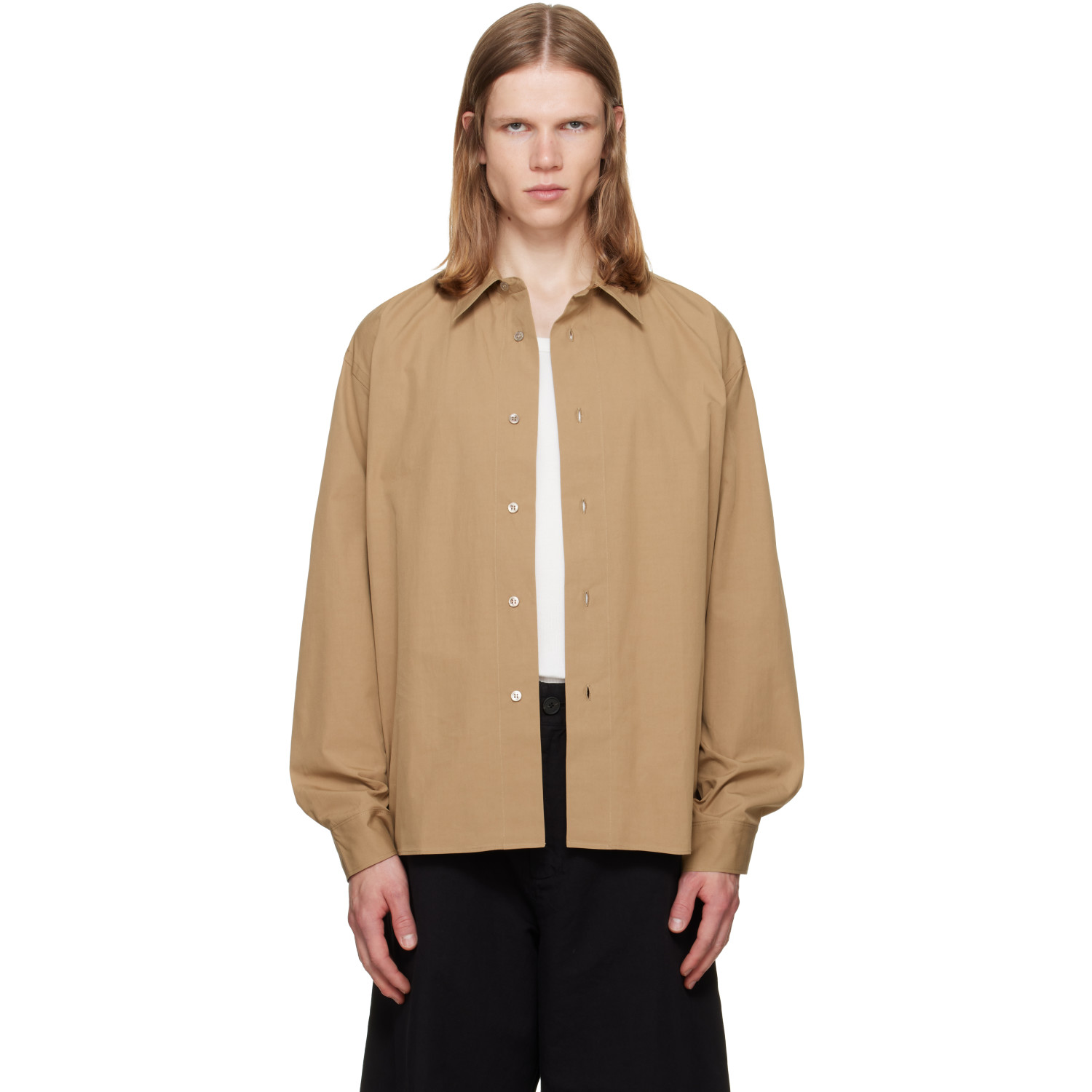 Studio Nicholson Beige Hal Shirt