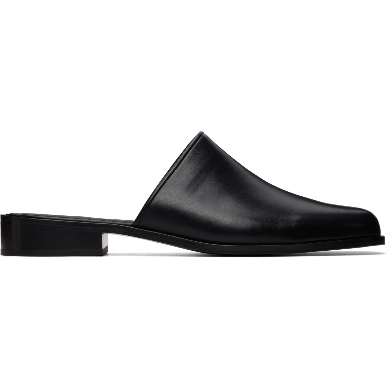 Studio Nicholson Black Barlow Loafers