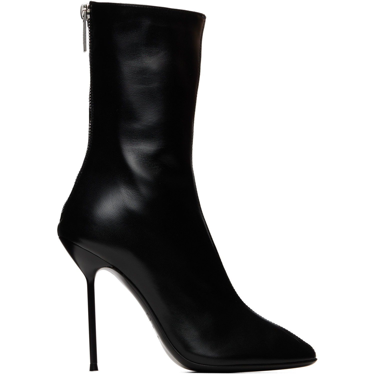 Paris Texas Black Lidia Soft Nappa 105 Ankle Boots