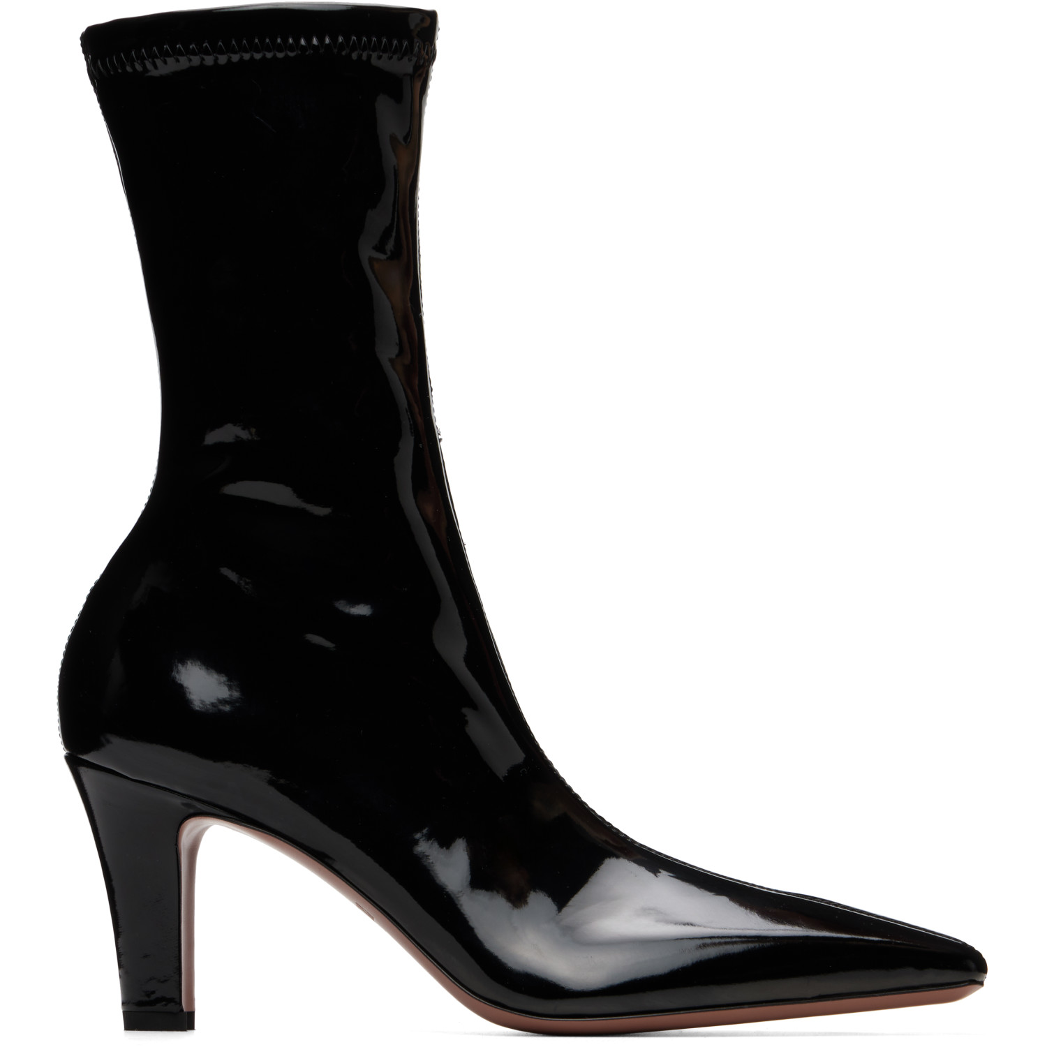 Paris Texas Black Belle 75mm Ankle Boots