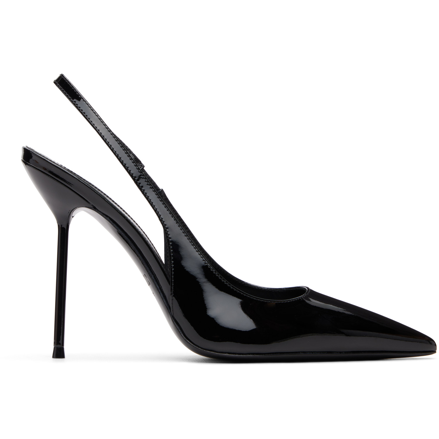 Paris Texas Black Lidia Slingback 105 Heels
