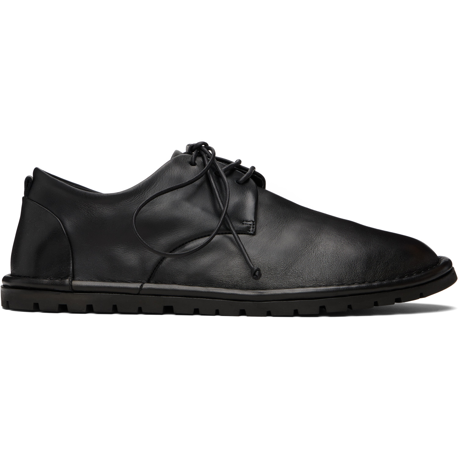Marsèll Gomme Black Sancrispa Leather Derbys