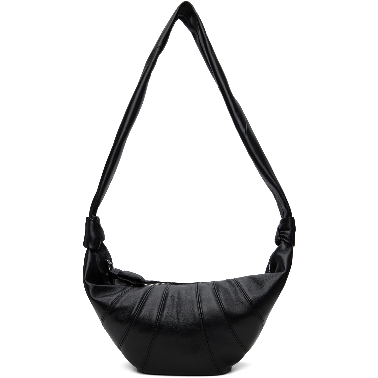 LEMAIRE Black Medium Croissant Bag