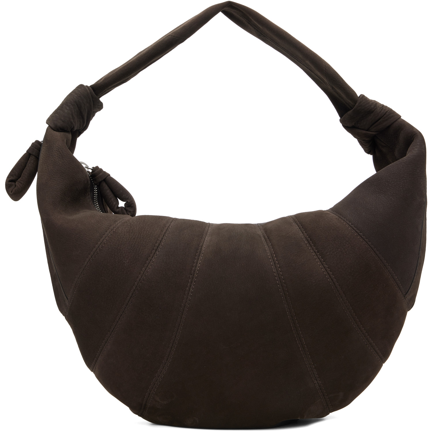 LEMAIRE Brown Fortune Croissant Bag