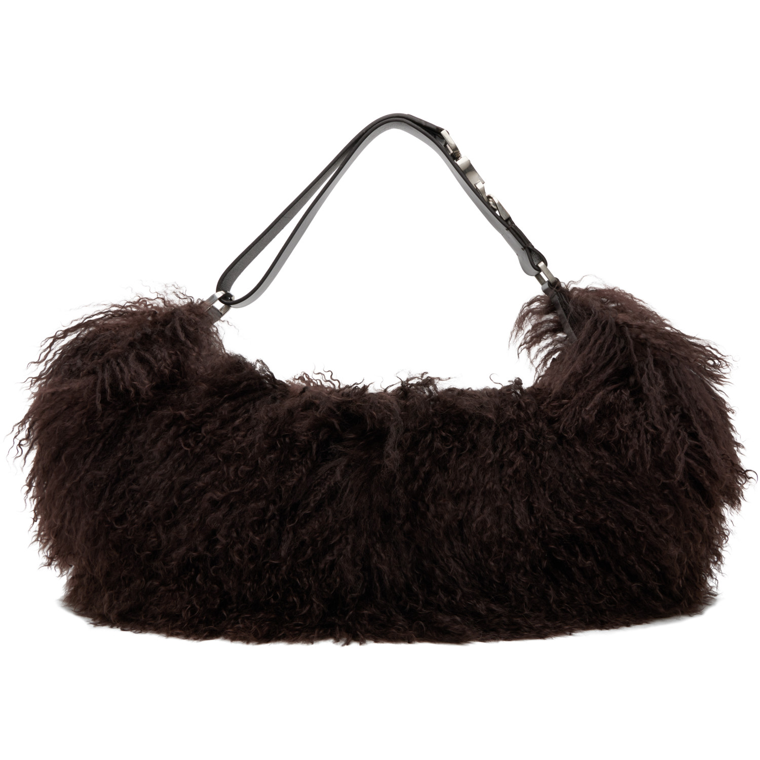 LEMAIRE Brown Quiver Clip Bag