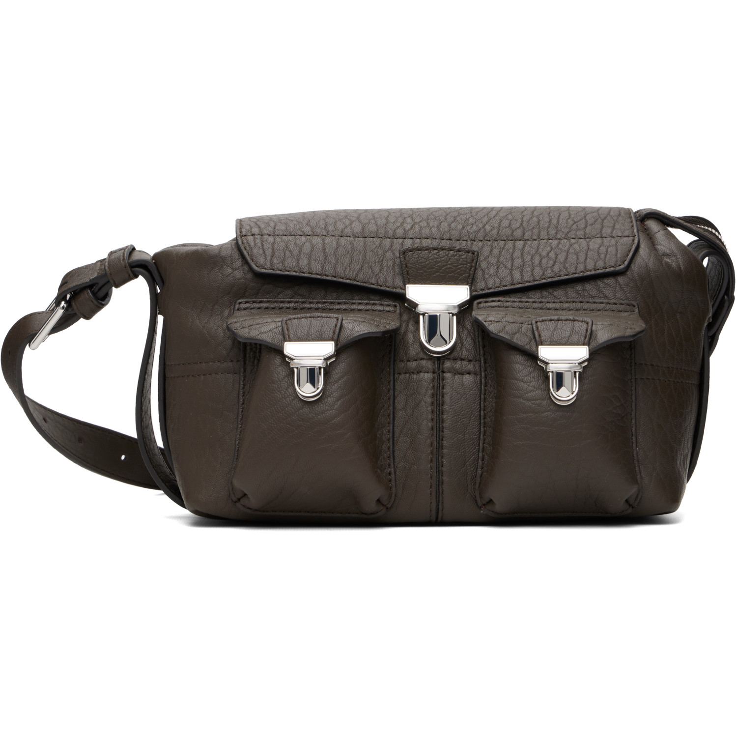 LEMAIRE Brown Mini Soft Gear Bag